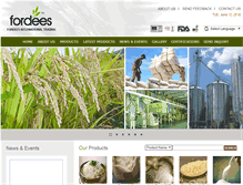Tablet Screenshot of fordees.com